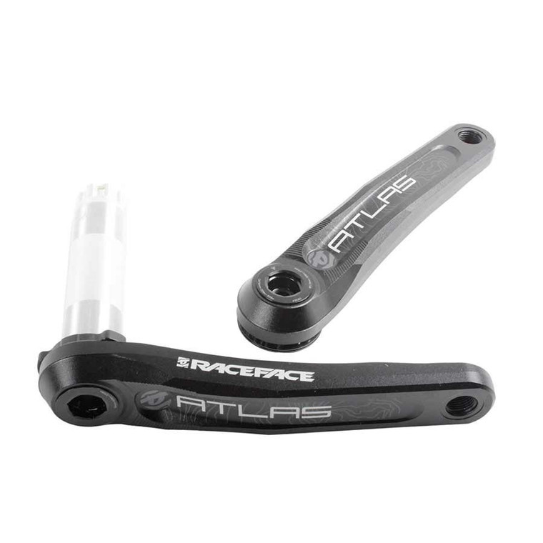 Race Face, Atlas Crank Arms, 165mm Black For 68mm or 73mm BB Shell