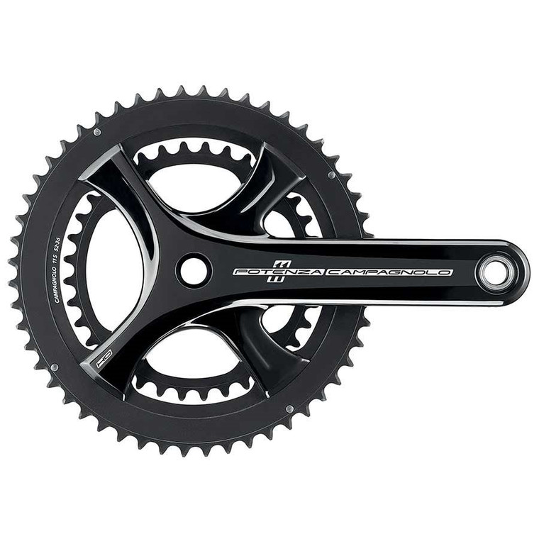 Campagnolo, Potenza 11 UT, Crankset, Road Disc, 11 sp., 25mm, 36/52T, BCD:112/145, UltraTorque, 175mm, Black