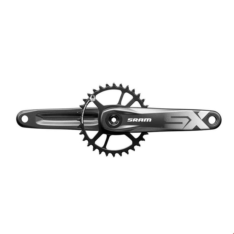 SRAM, SX Eagle, Crankset, Speed: 12, Spindle: 28.99mm, BCD: Direct Mount, 32, DUB, 175mm, Black, MTB