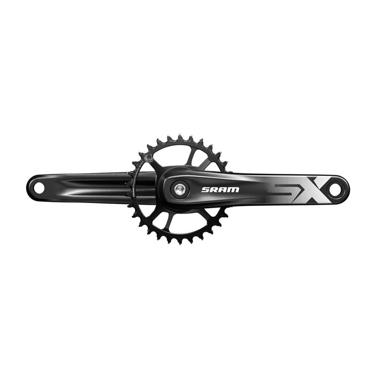 SRAM, SX Eagle PowerSpline, Crankset, Speed: 12, BCD: Direct Mount, 32, Powerspline, 175mm, Black, MTB
