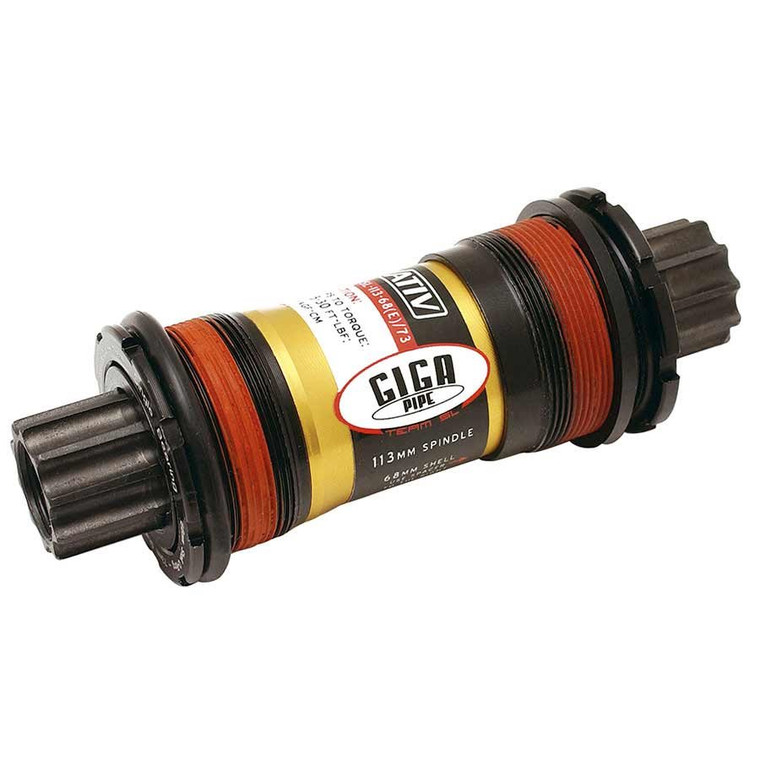 Truvativ, Giga Pipe SL, ISIS bottom bracket, BSA, 68/E/73mm, 113mm, Steel, Black, 00.6415.008.000