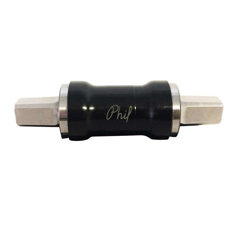 Phil Wood, 113mm JIS Stainless No Cups - Cartridge Only Alloy Shell