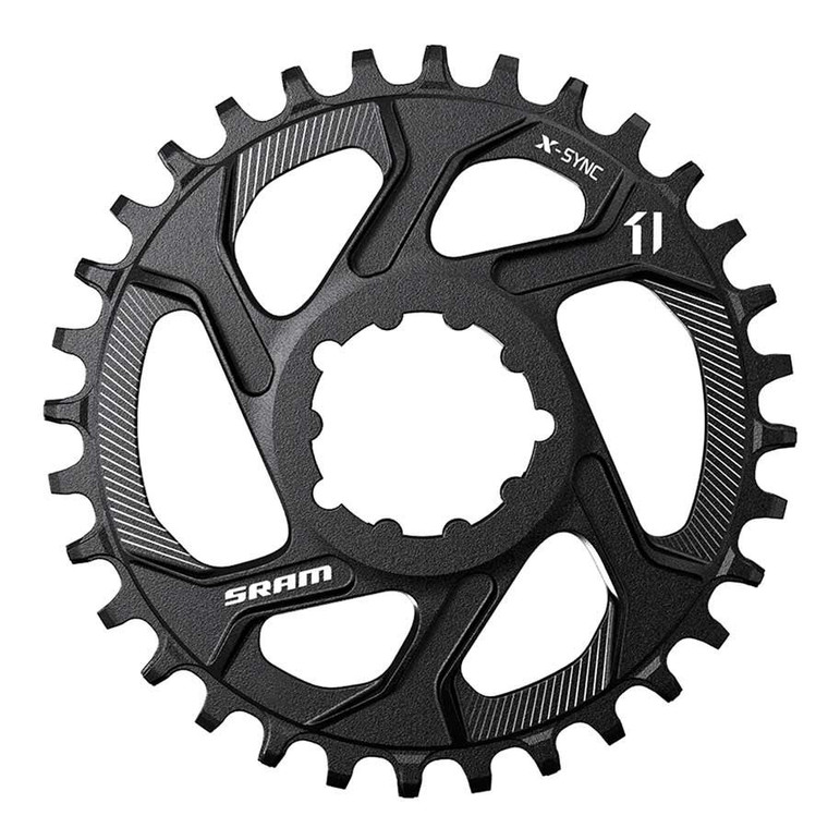SRAM, X-Sync, 26T, 11sp, Direct Mount 6mm, Chainring, For single speed, Aluminum, Black