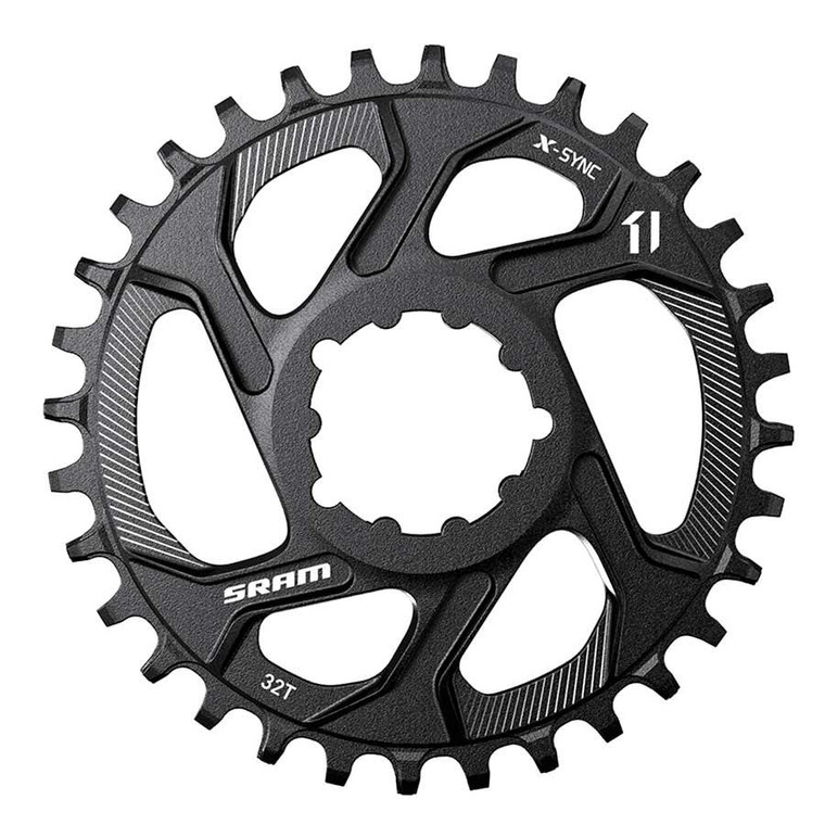 SRAM, X-Sync, 30T, 11sp, Direct Mount 3mm Boost, Chainring, For single speed, Aluminum, Black