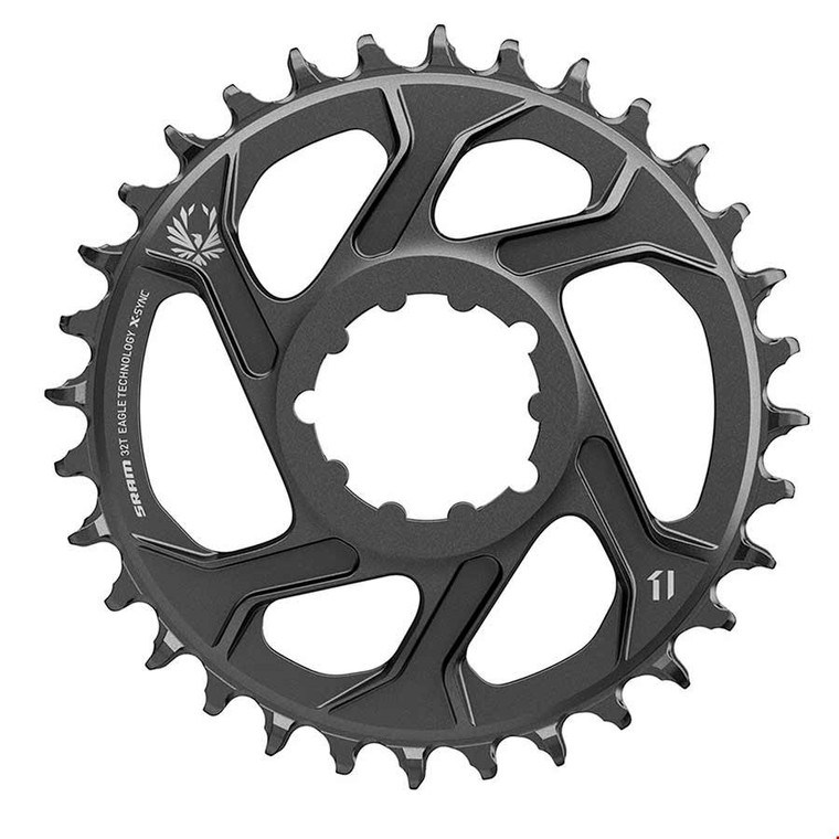 SRAM, X-SYNC 2 SL XX1 Eagle Lunar Grey 3mm, Chainring, Teeth: 30, Speed: 12, BCD: Direct Mount, Single, Alloy, Grey