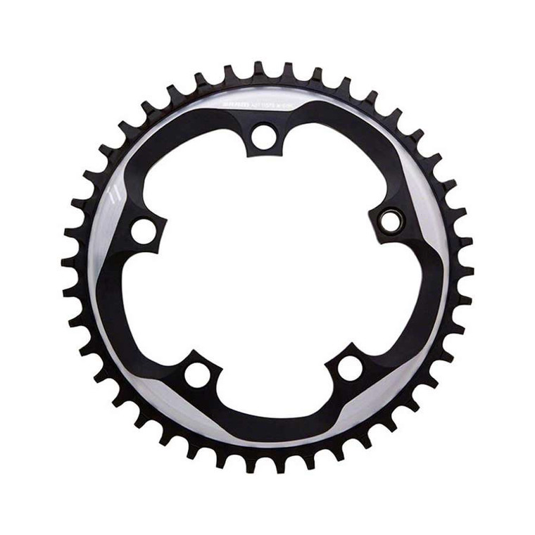 SRAM, X-SYNC 48T 110mm, Chainring, Teeth: 48, Speed: 11, BCD: 110, Bolts: 5, Single, Aluminum, Black