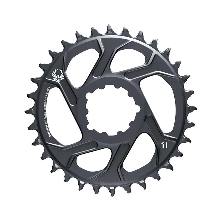 SRAM, GX Eagle C1, Chainring, Teeth: 30, Speed: 11/12, BCD: Direct Mount, Aluminum, Grey, 11.6218.046.001, 6mm
