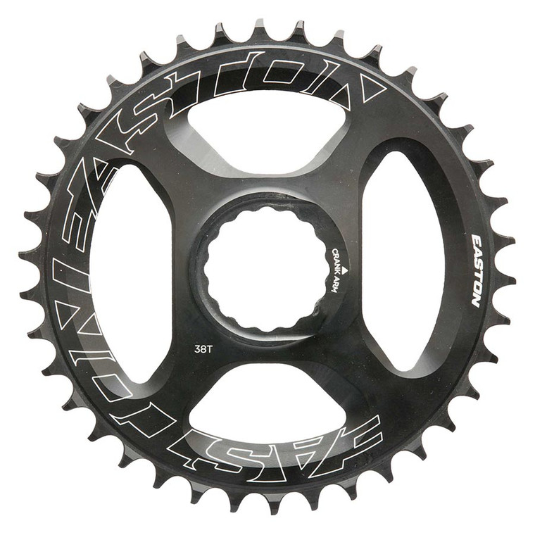 Easton Cycling, Direct Mount FlatTop, Chainring, Teeth: 36, Speed: 12, BCD: Direct Mount, Aluminum, Black