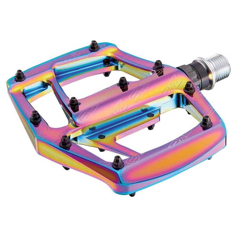 Supacaz, ePedal, Platform Pedals, Body: Aluminum, Spindle: Cr-Mo, 9/16'', Multicolor, Pair