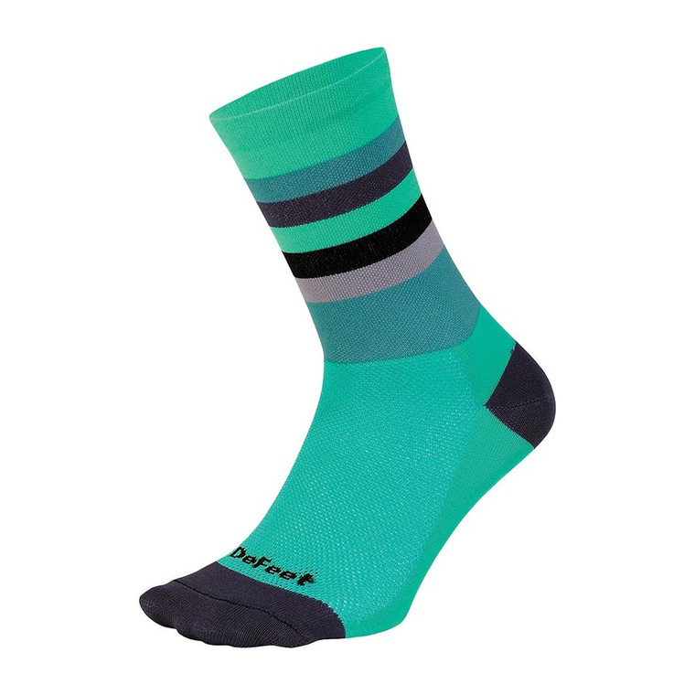 DeFeet, Aireator 6'', Socks, Maverick Celeste/Graphite, M, Pair