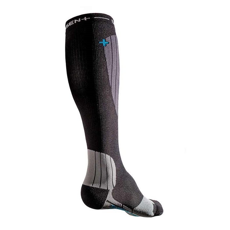 Dissent, Ski GFX Hybrid protect, Compression Socks, Black, XL (Men 13+)