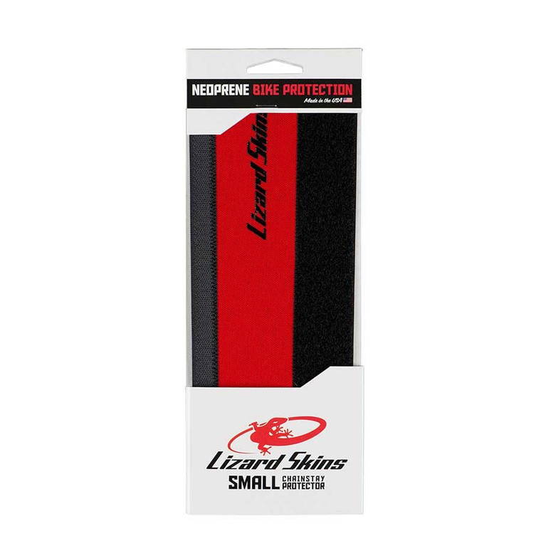 Lizard Skins, Chainstay Protector Sm Red Neoprene
