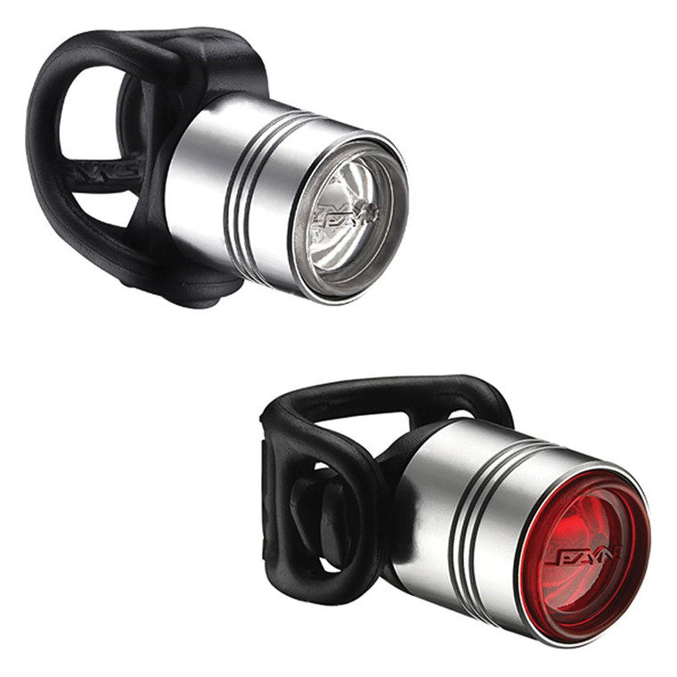 Lezyne, Femto Drive, Light, Set, Silver