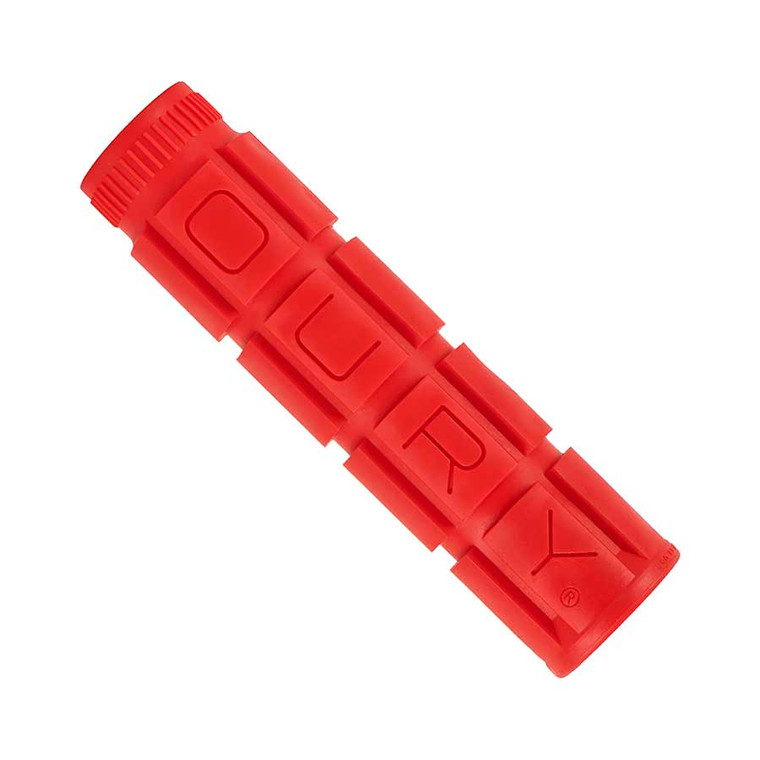 Oury Grips, Single Compound V2, Grips, 135mm, Candy Red