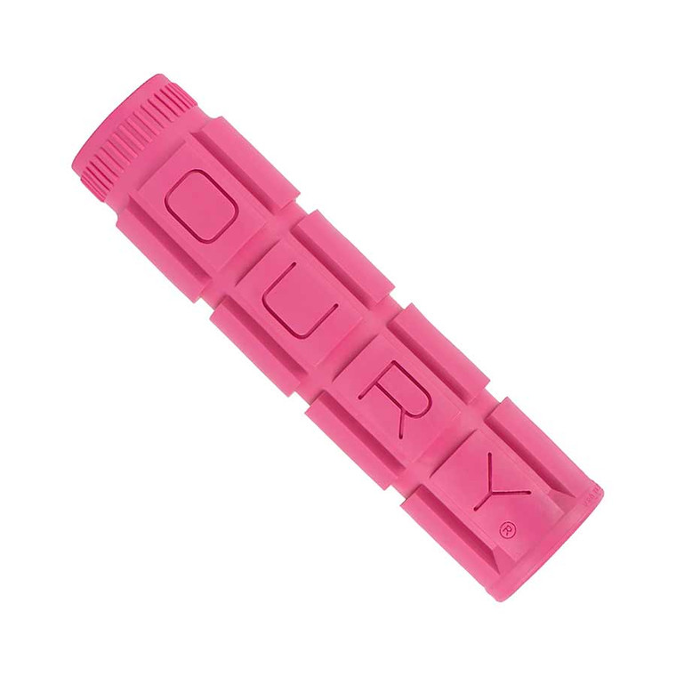 Oury Grips, Single Compound V2, Grips, 135mm, Pink Rush