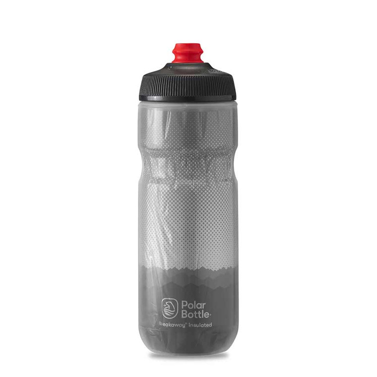 Polar, Breakaway Insulated 20oz, Water Bottle, 591ml / 20oz, Charcoal/Silver