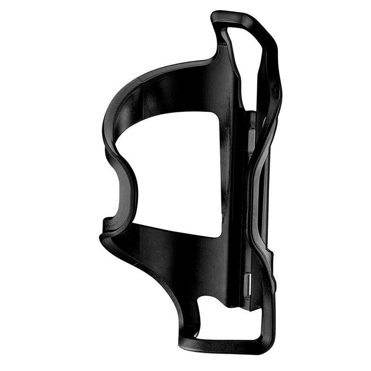 Lezyne, Flow Side Load, Bottle Cage, Composite, 1 right, 1 left loading, Black 48g, Pair