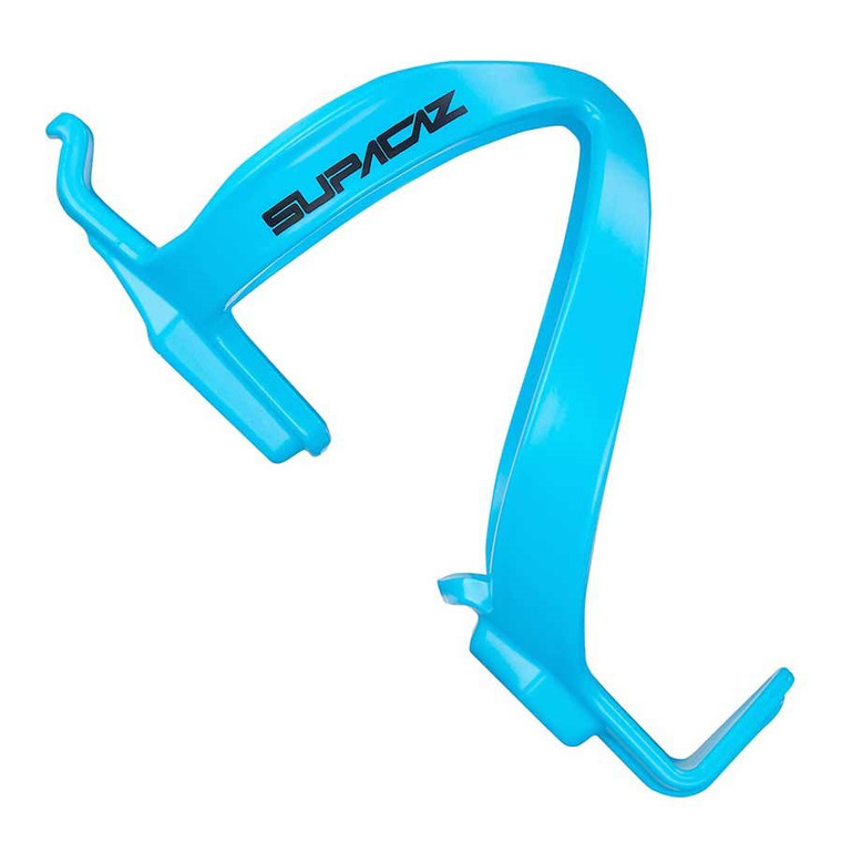 Supacaz, Fly Cage Poly, Bottle Cage, Polycarbonate, Neon Blue