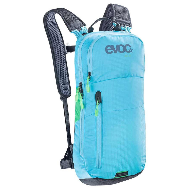 EVOC, CC 6 + 2L Bladder, Hydration Bag, Volume: 6L, Bladder: Included (2L), Neon Blue