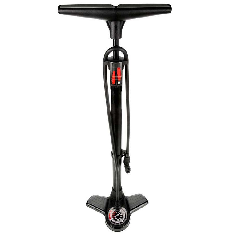 Evo, AirPress Comp, Floor Pump, 160psi, Black