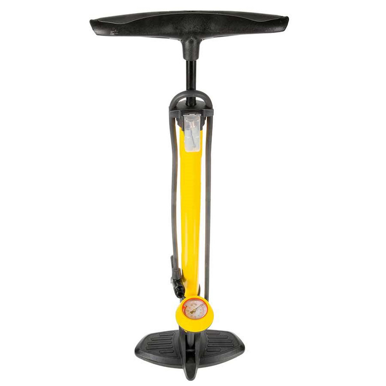 Evo, AirPress Sport, Floor Pump, Double head, 160psi, Yellow