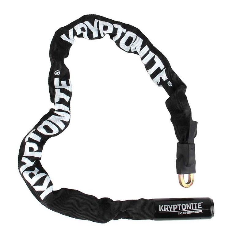 Kryptonite, Keeper 785 Integrated, Chain Lock, Key, 7mm, 85cm, 2.8', Black