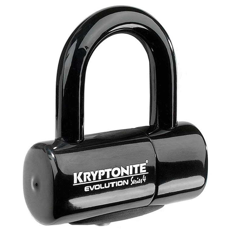 Kryptonite, Evolution Series 4 Disc, U-Lock, Key, 46x53mm, 1.8'' x 2.1'', Thickness in mm: 14mm, Black