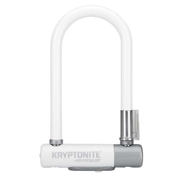 Kryptonite, Kryptolok Mini-7 (DD), U-Lock, Key, 83x178mm, 3.25''x7'', Thickness in mm: 13mm, White