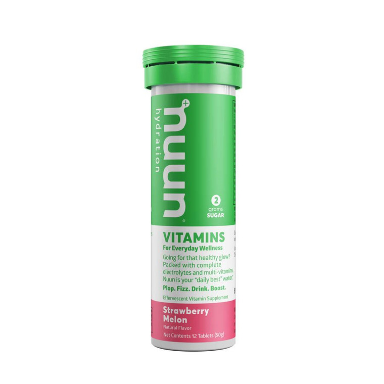 Nuun, Vitamins, Drink Mix, Strawberry/Melon, Box of 8, 12 servings