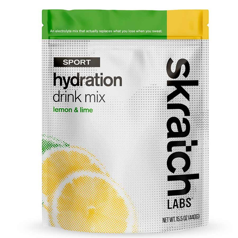 Skratch Labs, Sport Hydration Drink, Drink Mix, Lemon/Lime, Pouch, 20 servings