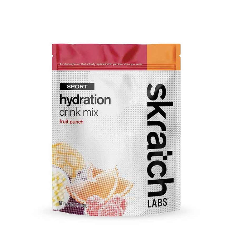 Skratch Labs, Sport Hydration Drink, Drink Mix, Fruit Punch, Pouch, 20 servings