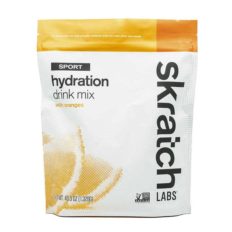 Skratch Labs, Sport Hydration Drink, Drink Mix, Orange, Pouch, 60 servings