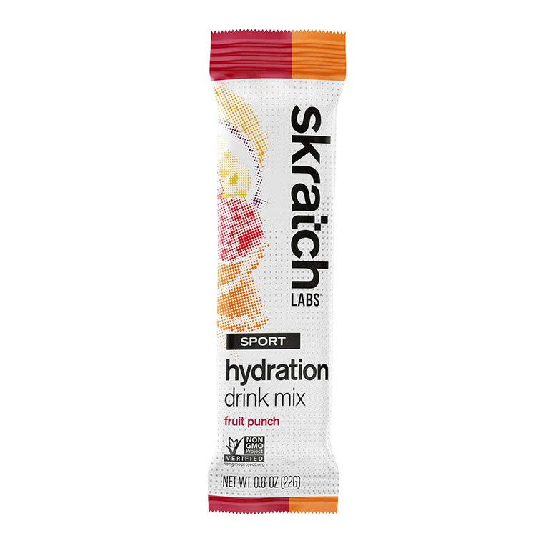 Skratch Labs, Sport Hydration, Drink Mix, Fruit Punch, Individual Packs, 20 servings, 20pcs