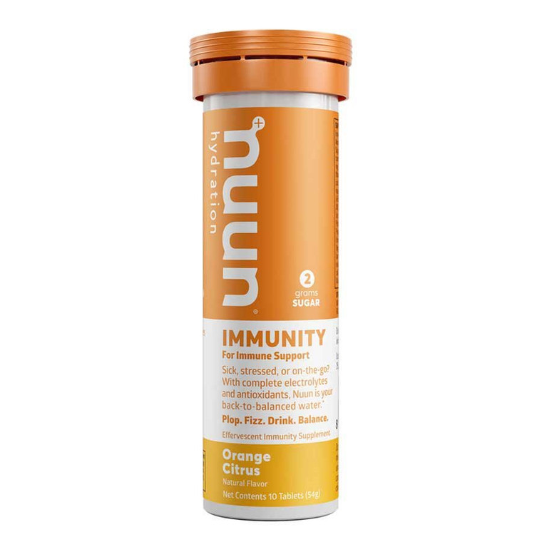 Nuun, Immunity, Drink Mix, Orange, Box of 8, 10 servings