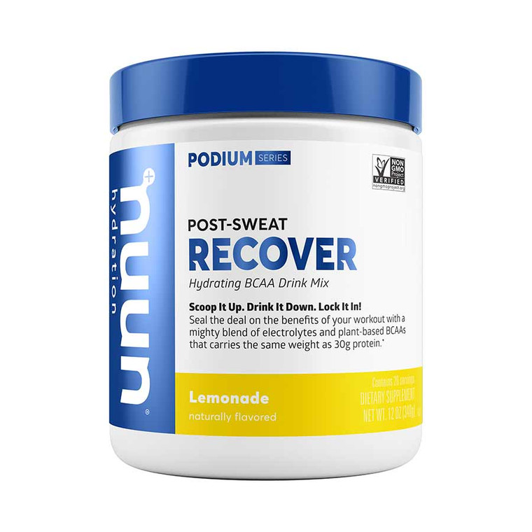 Nuun, Recover, Drink Mix, Lemonade, Jar, 20 servings