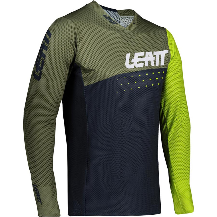 Leatt, MTB 4.0, Jersey, Long Sleeves, Men, Cactus, XL