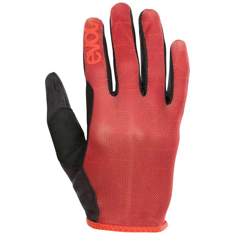 EVOC, Lite Touch, Full Finger Gloves, Chili Red, M, Pair