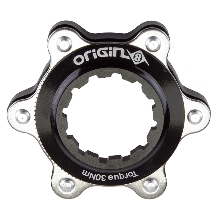 ORIGIN8 BRAKE PART OR8 DISC ADAPTER 6H/CTR LOCK BK f/QR