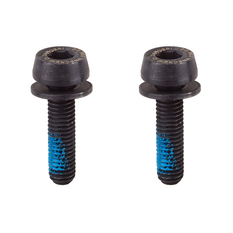 CAMPAGNOLO BRAKE PART CPY DISC ADPTR SCREWS ONLY 19mm PAIR f/10-14mm RR MOUNT THICKNESS AC18-DBSC19