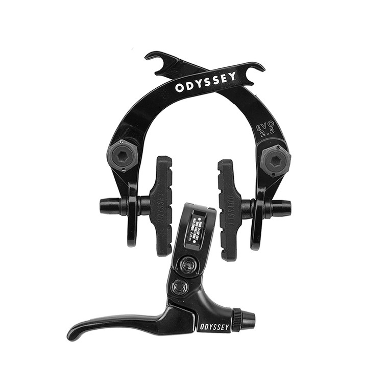 ODYSSEY BRAKESET ODY EVOLVER 2.5 BK w/MONO LVR/LINEAR CBL B-284-BK