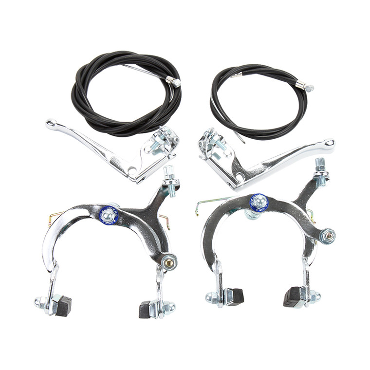 SUNLITE BRAKESET SUNLT STL SIDEPULL F+R w/LVRS