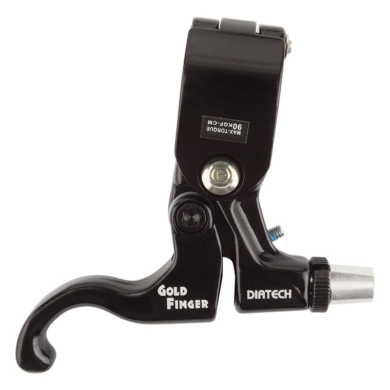 DIA COMPE BRAKE LEVER DC TECH99DS 1-FINGR RH BK/BK