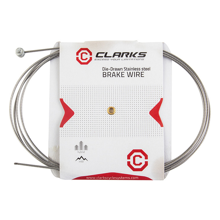 CLARKS CABLE BRAKE CLK WIRE SS SLK 1.6x2000 ATB W6053DD