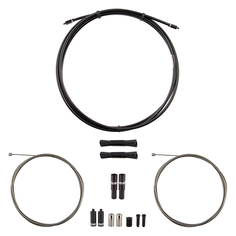 SRAM CABLE BRAKE SRAM KIT SLICKWIRE F+R MTN V2 BK 00.7118.006.002