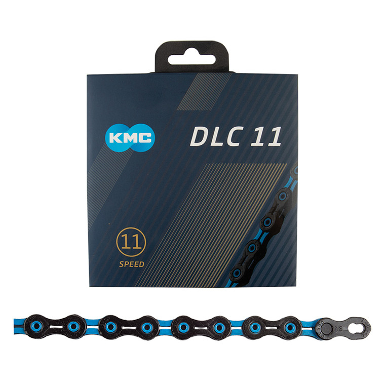 KMC CHAIN KMC DLC 11s BK/BU 116L DLC 11 x 116L DLC/Blue