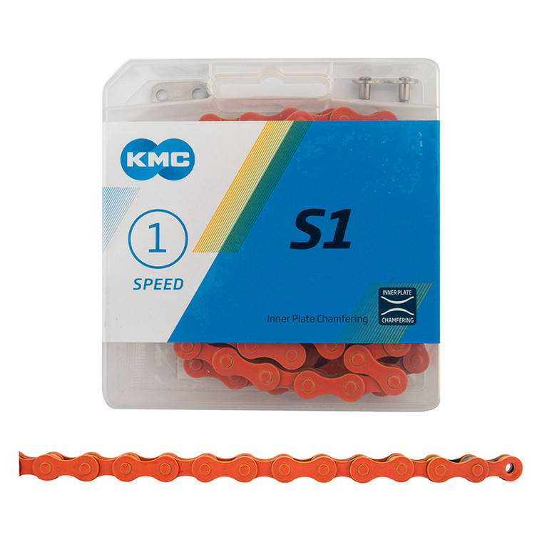 KMC CHAIN KMC S1 1s OR 112L S1 x 112L, Orange