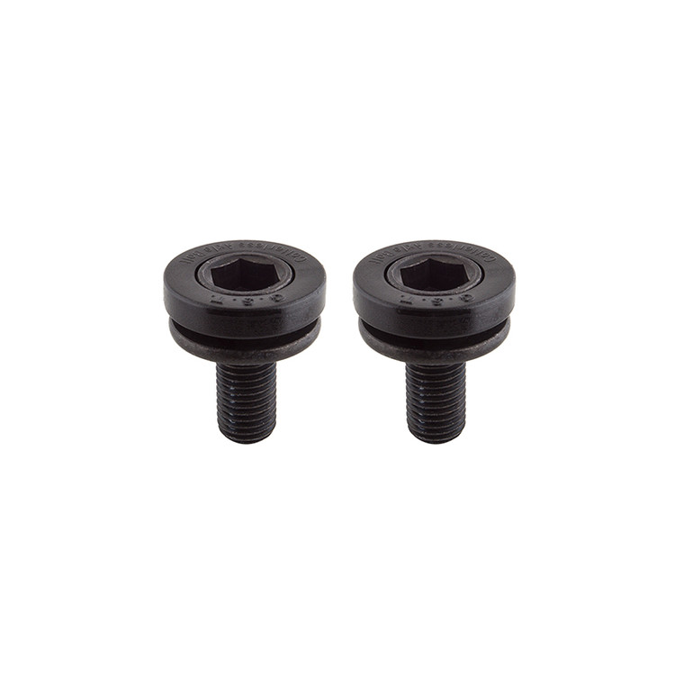 SUNLITE BB AXLE BOLT SUNLT RUST-SHIELD M8x16mm BK PAIR