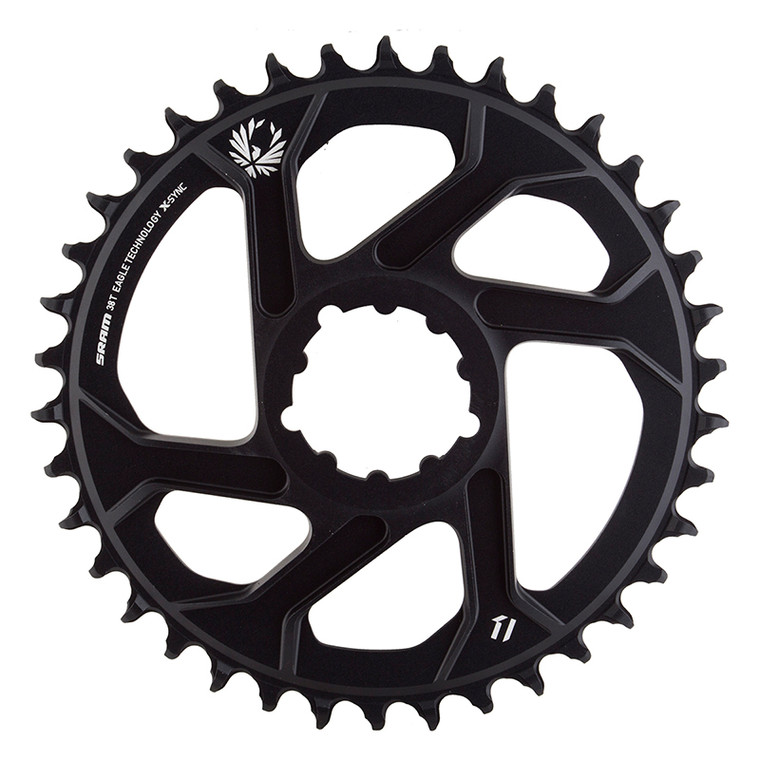 SRAM CHAINRING SRAM 38T DIRECT 6mm BK 12s GXP/BB30 11.6218.030.040