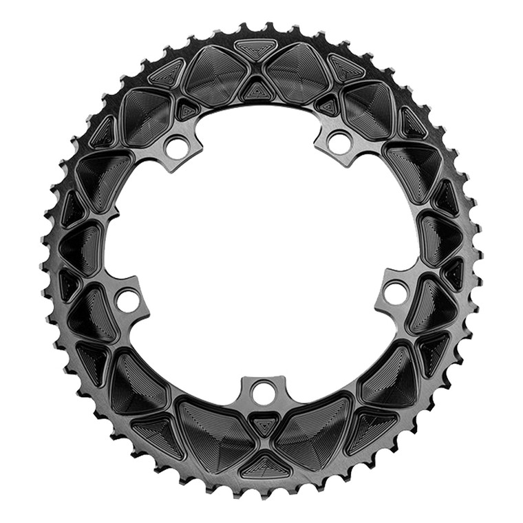 ABSOLUTE BLACK CHAINRING ABSOLUTEBLACK OVAL 130mm 53T 5B 2X BK ROV53/130/5