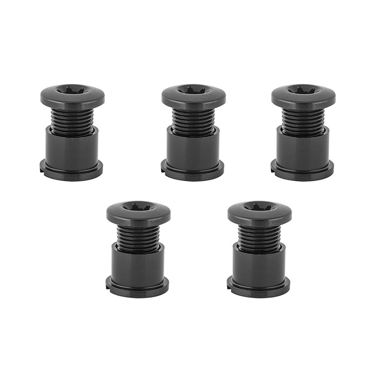 ABSOLUTE BLACK CHAINRING BOLT SET ABSOLUTEBLACK 5xLONG BK BOLT5L